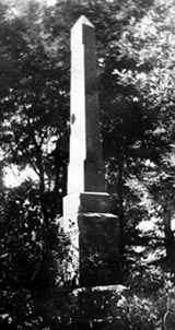Monument dedicated to Martin Casselman